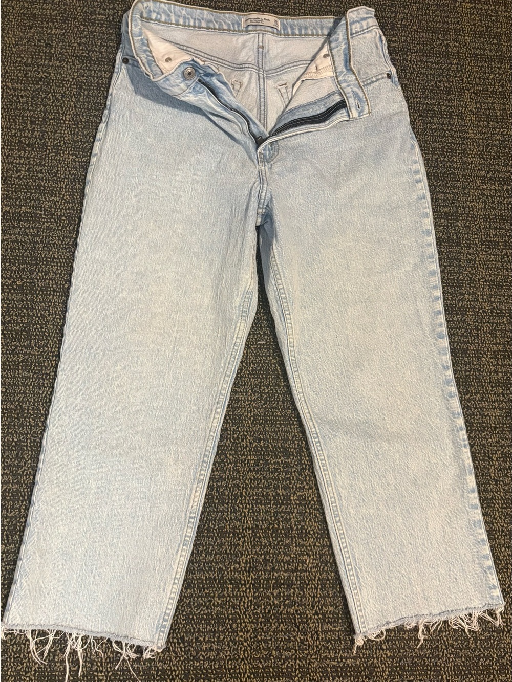 Abercrombie & Fitch Light Blue High Waist Jeans
